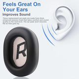 Voyager 8200 Ear Pads Replacement Ear Pads Cushions Compatible With Plantronics Backbeat Pro 2 / Voyager 8200 Uc Headphones Noise Isolation Memory Foam Earpads Earmuffs Ear Cups Cover - Brown