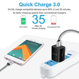 Quick Charge 3.0 Fast Charger For Lg Velvet 5G Wing, Lg Stylo 4 5 6, Lg G5 G6 G7 G8 G8X V20 V30 V40 V50 Thinq, K51 K61 K71 K92