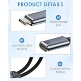 Usb C Splitter 1 In 2 Out, Dual Usb C Headphone And Charger Adapter Audio Dongle Cable With Pd 100W Fast Charging For Iphone 16/16Pro/16Pro Max, Pixel 8 7 6Xl, Samsung Galaxy S25 S24 S23 S22+ Note 20