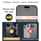 Rose Gold iPhone 16 Pro Case with Stand and Card Holder
