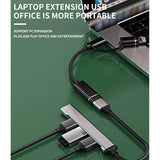 Usb Type C To Lightning Male To Usb Female Adapter, 1 Pack, 12 Months