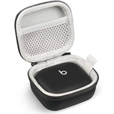 Earbud Case Compatible With Beats Powerbeats Pro 2 Wireless Bluetooth Earbuds, Portable Travel Hard Shell Earphone Case - With Clip (Black)