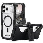 Voyager iPhone 17 Pro Max MagSafe Phone Case - Black and Clear