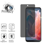 Privacy Screen Protector for Motorola Moto G Play (2024), (2pcs) Anti-spy Resistance Easy Install Tempered Glass Protective Film for Moto G Play