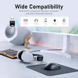 Usb Wireless 5.3 Adapter For Desktop Computers, True Plug And Play Mini Wireless Dongle Receiver And Transmitter For Laptops, Headphones, Keyboards, Mouse, Speakers, Windows11/10/8.1 (Black)