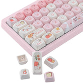 Moa Profile Pbt Keycaps 60 Percent, 142 Keys Custom Dye Sublimation Ansi Layou
