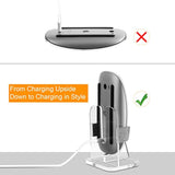 Acrylic Vertical Mount Stand Base For Charging Apple Magic Mouse 1 & 2 - Magic Mouse Storage Holder (Charger Cable Not Included)