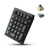 V0 Ultra 8K Polling Rate Wireless (2.4 Ghz & Bluetooth) Zmk Custom Number Pad With Hot-Swappable Switches 360-Hr Battery Pbt Keycaps For Mac Windows Linux