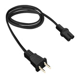 3-Foot Power Cord - Compatible With Sonos Speakers: Five, Play 5, Beam, Ray, Arc, Amp, Playbase, Sub Gen 3 & Mini - Black