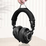 Pxc550 Knitted Headband Replacement Headband Top Pad Cushion Cover Compatible With Sennheiser Pxc 480 Pxc 550 Pxc 550-Ii Mb 660 Headphones Head Band Pad Cover Protector - Black