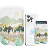 MagSafe Slim Leather Wallet, Magnetic Card Holder for iPhone 15/14/13/12