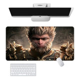 Game Black Myth: Wukong Mouse Pad Rubber Mouse Mat Anti-Slip Cool Monkey Desktop (009, 28 * 12) (010, 36 * 16)