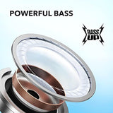 P20i Wireless Earbuds, 10mm Bass, Bluetooth 5.3, 30H, 2 Mics, Water-Resistant