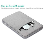 13-14 Inch Laptop Sleeve Case Protective Computer Cover For 14" Macbook Pro M2 M1 / 14.4" Surface Laptop Studio / 13.5" Surface Book 3 / Thinkpad X1 Carbon / P14S T14 E14 / Hp, Grey
