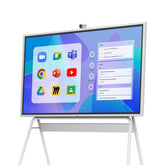 S1 4K Uhd Smart Board, 75 Inch Digital Whiteboard For Office And Classroom, Electronic Presentation Meeting Device For Hybrid Work, Interative Touchscreen Display, Chrome Os And 250+ Free Apps