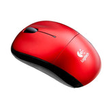 Logitech Bundle Wireless Mouse M217 – Red & 16” Sleeve