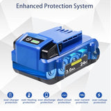 24V 3.0Ah Replacement For Kobalt 24V Battery Max Kb524-03 Kb424-03 Kb224-03 Kb124-03 Lithium Ion Cordless Tools High Capacity Battery 2 Packs