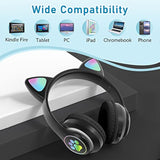 Kids Headphones, Bluetooth Wireless Headphones For Kids Teens Adults, Over-Ear