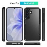 Galaxy A36 5G Case With Hd Screen Protector, Military Grade Drop Tested, Heavy-Duty Tough Rugged Shockproof Protective Case, Black