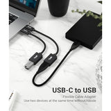 Usb C To Usb Adapter, 2 Pack Usb C To Usb 3, Type C To A, Thunderbolt 3 To Usb Female Adapter Otg Cable Compatible With Iphone 17/Air/16/15 Pro Max, Ipad Mini 6, Macbook Pro, Air And More