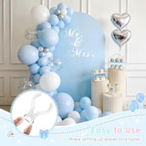 Spring Clamps, 3.5 Inch Clear Plastic Clips For Balloon Arch Backdrop Craft Decoration, Invisible Design, 10 Pcs