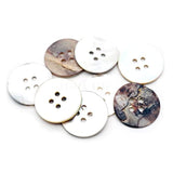 Shell Buttons 4 Holes Natural Akoya Shell Sewing Button Diy Crafts Tg2