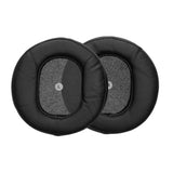 kwmobile Ear Pads Compatible with Audeze Maxwell Wireless Earpads - 2X Replacement for Headphones - Black