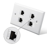 Cat7 Keystone Jack, Rj45 Keystone Shielded Coupler 10-Pack,Shielded Female To