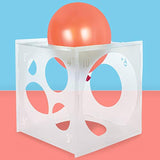 2-10 Inch Balloon Sizer, Collapsible Plastic Balloon Sizer Cube Box For Balloon Decoration, Balloon Arches, Balloon Columns