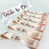 6 Team Bride Sashes,1 Bride To Be Sash,Team Bride, Bachelorette Party Sash, Wedding Party Gift For Bridesmaids (7)