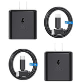 2 Pack 45W USB-C PD 3.0 Super Fast Charger for Samsung Galaxy S25 S24 S23 Series