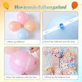 Puppy Balloon Garland Kit: Dog Paw, Daisy & Bone - Baby Shower Decor