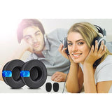 Virtuoso Xt Cooling Gel Earpads - Compatible With Virtuoso Rgb Wireless Se Headset, Hybrid Fabric Thicker Cooling Gel Replacement Earpads (Black Fabric)