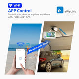1 Channel Wifi Smart Switch, Dc 5V 12V 24V 36V Passive Output Relay Module Ewelink App Wifi Control Compatible With Alexa/Google Home, Inching/Self-Locking Switch