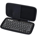 Hard Case Compatible With Logitech Pebble Keys 2 K380S K380 Keyboard (Graphite Case)