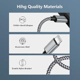 Usb C To 3.5Mm Aux Audio Cable With Charging, 2 In 1 Usb C To 3.5Mm Car Stereo Headset Audio Cable With Pd 18W Charging Compatible With Iphone 15/15Pro, Samsung Galaxy S23/S23+/S22, Google Pixel 7 6