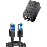 UGREEN Cat 8 Ethernet Cable 6FT Bundle RJ45 Coupler