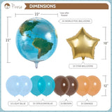 Bon Voyage Party Decorations – Bon Voyage Banner, Travel-Themed Birthday Decor, Farewell & Going Away Party Supplies