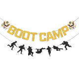 Boot Camp Army Banner – Army Themed Birthday Party Decorations
