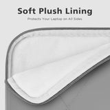 15 16 Inch Laptop Sleeve For 15" Macbook Air Pro M4 M3, 16" Macbook Pro M4 M3, 15" Surface Laptop 7, 15" Yoga Slim 7I, 15? Thinkpad X9, 16" Xps 16/16 Plus, Puffy Laptop Case Cover, Grey