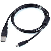 5Ft Long Usb Pc Battery Charger + Data Sync Cable Cord For Nikon Coolpix S4100