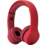 Play+ Kids Headphones With Volume Limiting For Toddlers (Boys/Girls) - Red