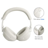 Wh 1000Xm6 3 Set Case Cover For Sony Wh-1000Xm6 Headphones,Embody Earpad/Ear Cover/Headband/Headband Cushion Protector,Sweat Proof Soft Silicone Headphones Accessories?Off-White?