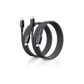 Anker USB C to USB C Cable (2Pack, 3FT),240W Type-C Fast Charging Cord for iPhone 16/15 Series,MacBook Pro 2020,iPad Air 4 and More (Black)