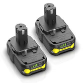 2 Pack 4.0Ah Replacement For Ryobi 18V Battery P108 Li-Ion Replacement For Ryobi 18V One+ Battery Compatible With P102 P108 P103 P105 P107 P109 P104 And One Pickleball Machine