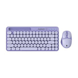Mk520 Wireless Pastel Keyboard And Mouse Bundle - Lavender Purple, Pc Compatible