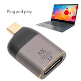 Usb C To Displayport Adapter, 8K@60Hz Usb Type C(3/4) To Dp Adapter For Oculus