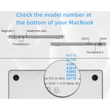 Tytx Compatible With Macbook Pro 14 Inch Leather Case 2024 2023 2022 2021 Release M4 A3112 A3185 A3401 M3 A2918 A2992 M2 A2779 M1 A2442, Protective Folio Book Cover With Keyboard Cover, Dark Brown