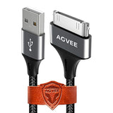 2 Pack 6Ft For Old Iphone 4S Charging Cable, Mfi Certified 30 Pin Braided Heav