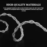 8 Core Mmcx Cable Compatible With Se215, Se215 Pro, Se315, Se425, Se425 Pro, Se535, Se846, Aonic 3, Aonic 4, Aonic 5, Lz A4 A5 Ue900 Earphones, Mmcx Replacement Cable, 3.7Ft